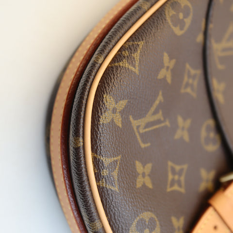 Pre-Owned #BP35166 Louis Vuitton Monogram Jeune Fille Crossbody Bag