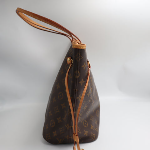 Pre-Owned #BP2082 Louis Vuitton Monogram Neverfull MM Tote Bag M41178