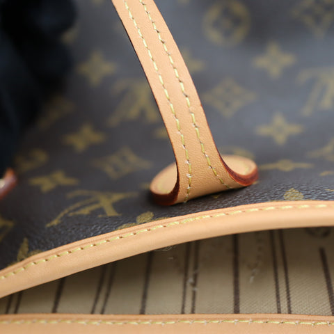 Pre-Owned #BP2082 Louis Vuitton Monogram Neverfull MM Tote Bag M41178