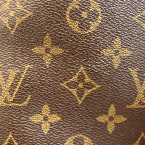Pre-Owned #BP64180 Louis Vuitton Monogram Luco Tote Bag Canvas Brown M51155