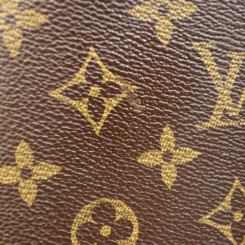 Pre-Owned #BP64180 Louis Vuitton Monogram Luco Tote Bag Canvas Brown M51155