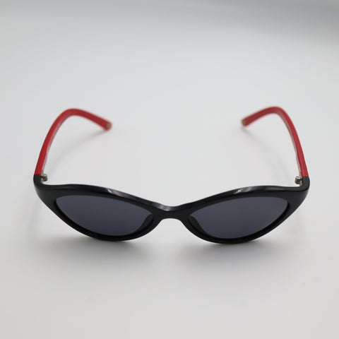 Pre-Owned #1715 CHANEL Sunglasses BLACK×RED 5001