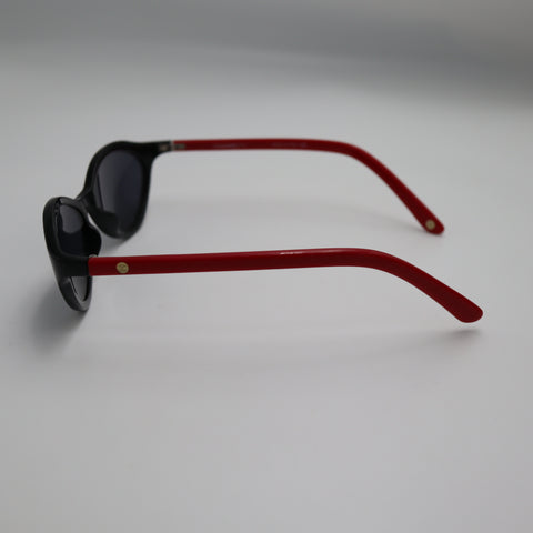 Pre-Owned #1715 CHANEL Sunglasses BLACK×RED 5001