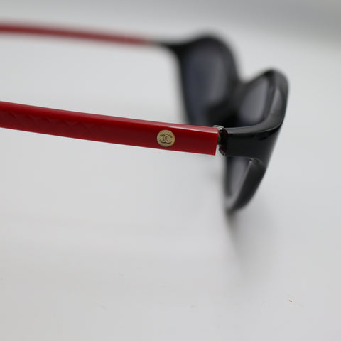 Pre-Owned #1715 CHANEL Sunglasses BLACK×RED 5001