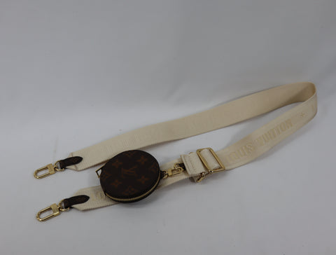 Pre-owned #C1100 Louis Vuitton  strap and coin case