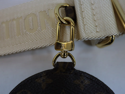Pre-owned #C1100 Louis Vuitton  strap and coin case