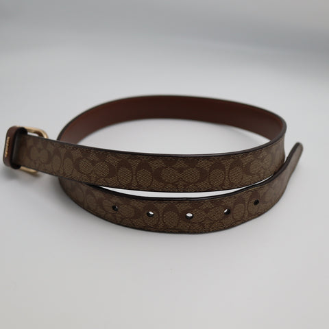 Pre-Owned #1588 Coach Belt Signature F78179