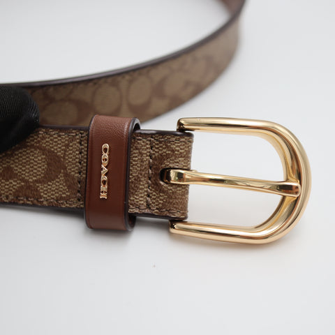 Pre-Owned #1588 Coach Belt Signature F78179