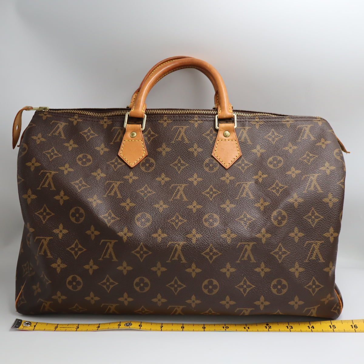 Pre-Owned #72751 Louis Vuitton Monogram Speedy 40 Hand Bag M41522