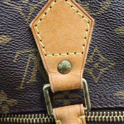 Pre-Owned #72751 Louis Vuitton Monogram Speedy 40 Hand Bag M41522