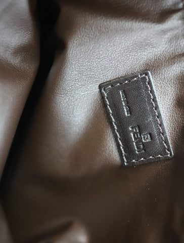 Pre-owned #P350 FENDI pouch hand bag
