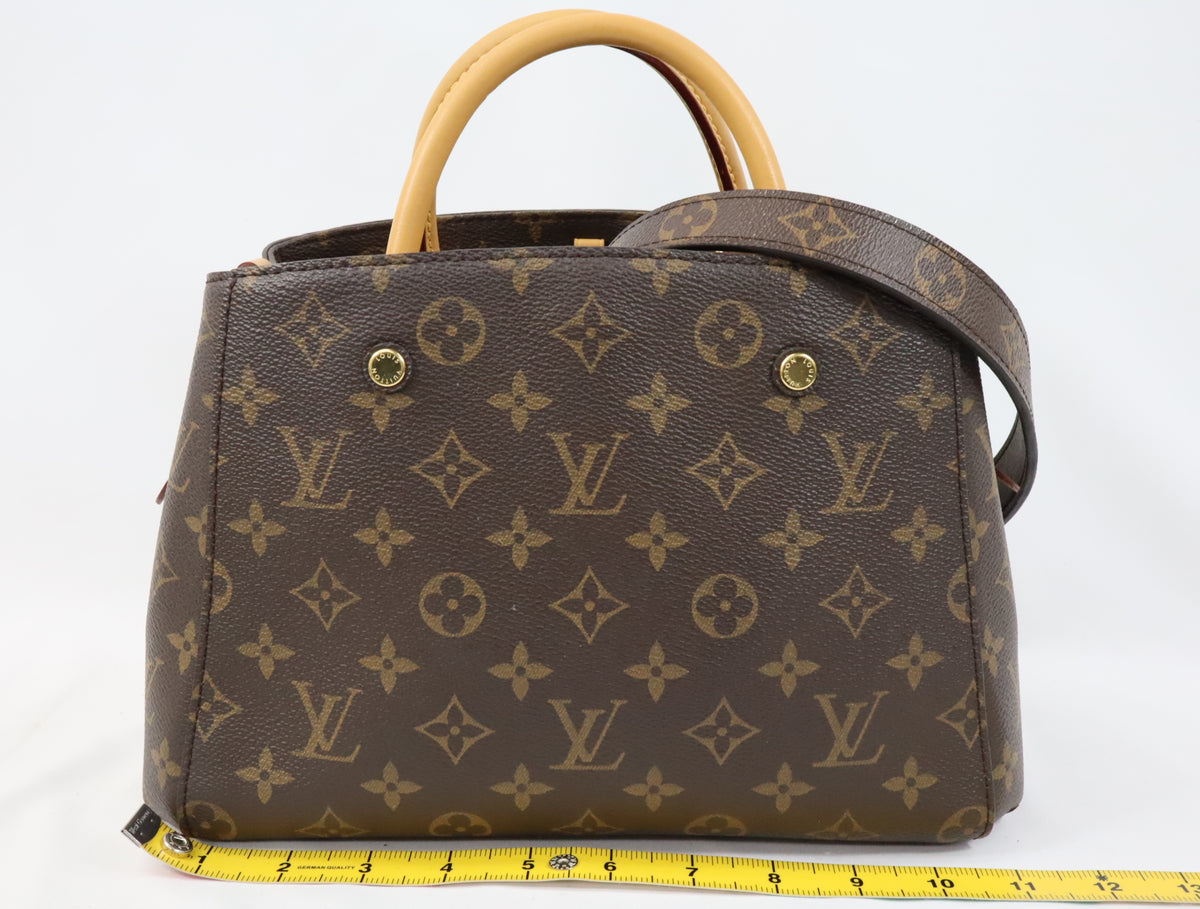 Pre-Owned #R0323 Louis Vuitton Monogram Montaigne BB 2way crossbody Handbag M41055