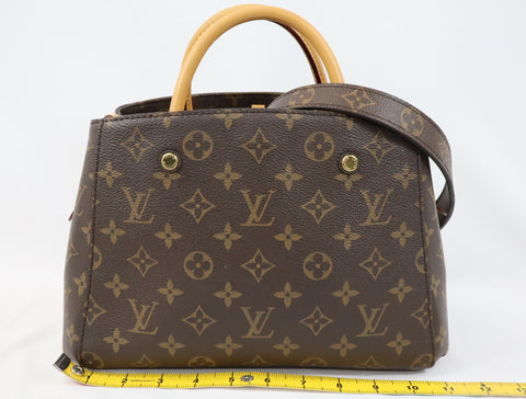 Pre-Owned #R0323 Louis Vuitton Monogram Montaigne BB 2way crossbody Handbag M41055