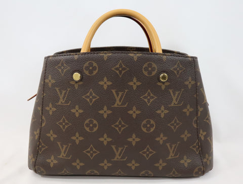 Pre-Owned #R0323 Louis Vuitton Monogram Montaigne BB 2way crossbody Handbag M41055