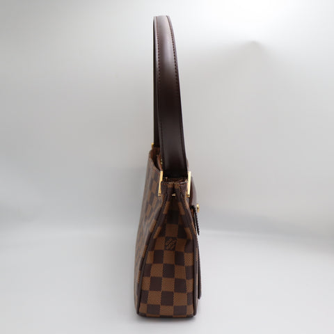 Pre-Owned #71108 Louis Vuitton Damier Aubagne Shoulder Bag N51129 Serial unclear