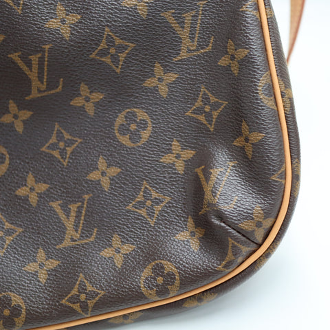 Pre-Owned #BP3526 Louis Vuitton Monogram Odeon MM Shoulder Bag M56389