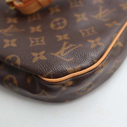 Pre-Owned #BP3526 Louis Vuitton Monogram Odeon MM Shoulder Bag M56389