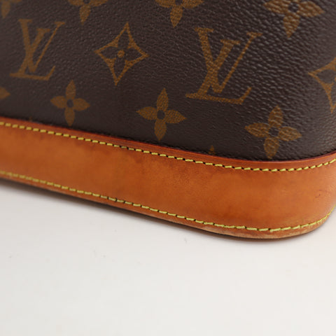 Pre-Owned #99343 Louis Vuitton Monogram Alma BB Women's Handbag,Shoulder Bag Cross body bag