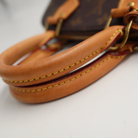 Pre-Owned #99343 Louis Vuitton Monogram Alma BB Women's Handbag,Shoulder Bag Cross body bag