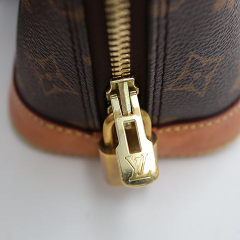 Pre-Owned #99343 Louis Vuitton Monogram Alma BB Women's Handbag,Shoulder Bag Cross body bag