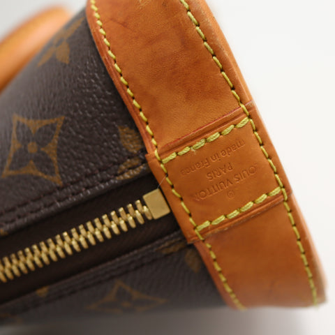 Pre-Owned #99343 Louis Vuitton Monogram Alma BB Women's Handbag,Shoulder Bag Cross body bag