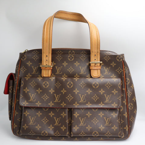 Pre-Owned  #19143&30120 Monogram Viva Cite GM&Manhattan PM