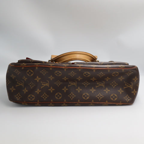 Pre-Owned  #19143&30120 Monogram Viva Cite GM&Manhattan PM