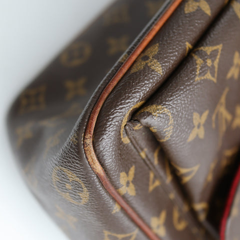 Pre-Owned  #19143&30120 Monogram Viva Cite GM&Manhattan PM