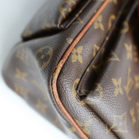 Pre-Owned  #19143&30120 Monogram Viva Cite GM&Manhattan PM