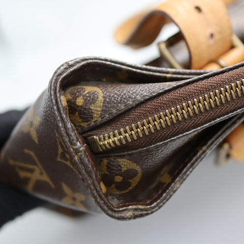 Pre-Owned  #19143&30120 Monogram Viva Cite GM&Manhattan PM