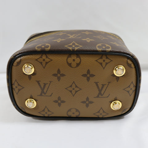 Pre-Owned #72787 Louis Vuitton Monogram Vanity PM hand bag M45165