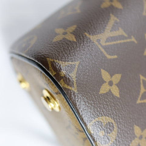 Pre-Owned #72787 Louis Vuitton Monogram Vanity PM hand bag M45165