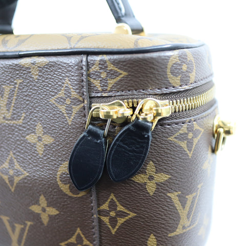 Pre-Owned #72787 Louis Vuitton Monogram Vanity PM hand bag M45165