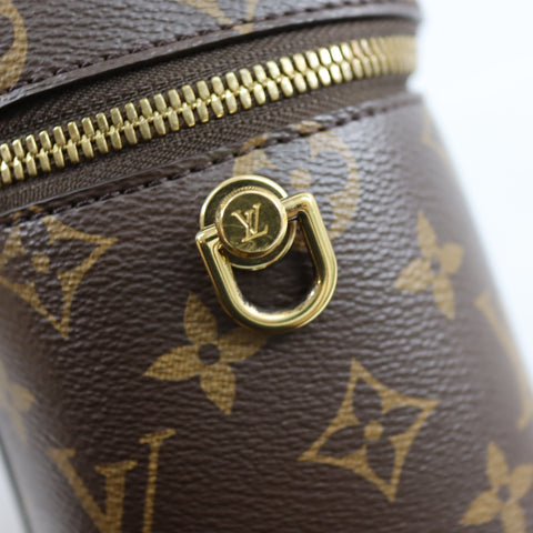 Pre-Owned #72787 Louis Vuitton Monogram Vanity PM hand bag M45165