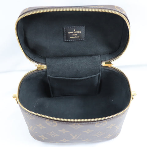Pre-Owned #72787 Louis Vuitton Monogram Vanity PM hand bag M45165