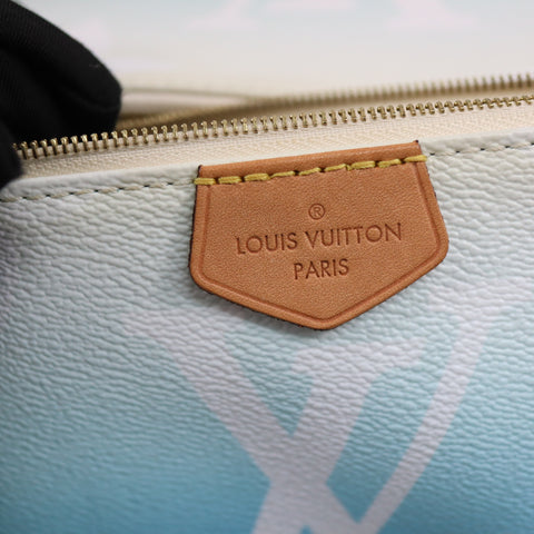 Pre-Owned #72799 Louis Vuitton Monogram Giant Multy Pochette Accessoires Crossbody Bag IC Type M57633