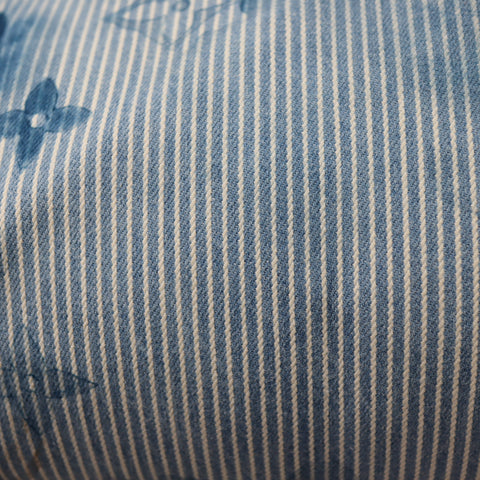 Pre-owned Louis Vuitton Leather travel bags #72786 Monogram Watercolor Keepall Bandouliere 50 Blue and White M57946