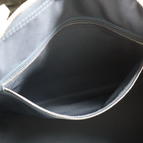 Pre-owned Louis Vuitton Leather travel bags #72786 Monogram Watercolor Keepall Bandouliere 50 Blue and White M57946