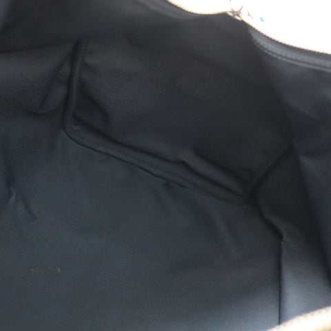 Pre-owned Louis Vuitton Leather travel bags #72786 Monogram Watercolor Keepall Bandouliere 50 Blue and White M57946