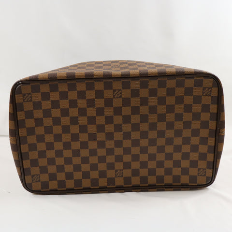 Pre-Owned #72788 Louis Vuitton Damier Greenwich PM Duffle Bag Tote Bag N41165