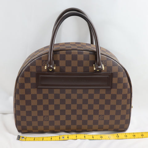 Pre-Owned #72801 Louis Vuitton Damier Nolita Handbag Boston bag N41455
