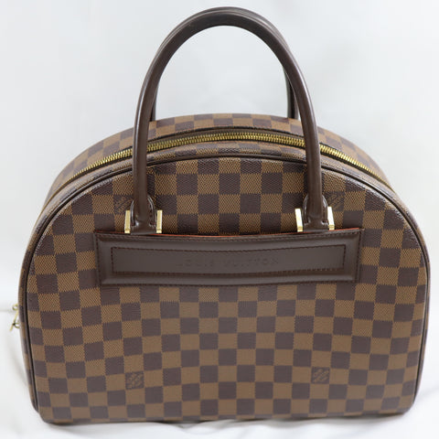 Pre-Owned #72801 Louis Vuitton Damier Nolita Handbag Boston bag N41455