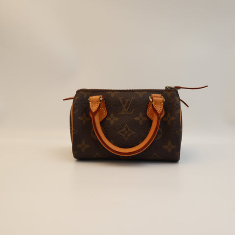 Pre-Owned #BPR05235 Louis Vuitton Monogram Mini Speedy Hand Bag Vintage M41534