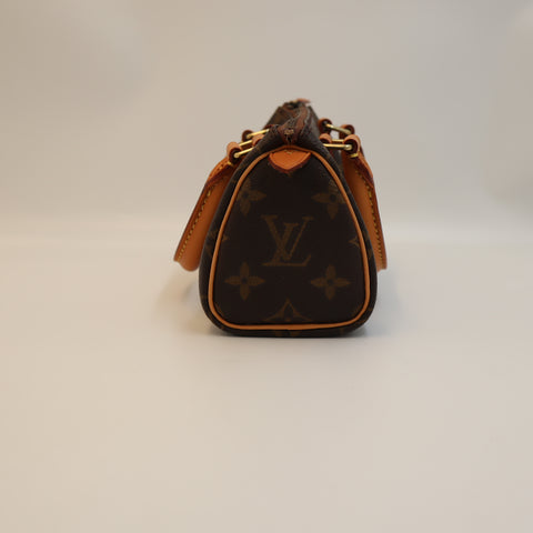 Pre-Owned #BPR05235 Louis Vuitton Monogram Mini Speedy Hand Bag Vintage M41534