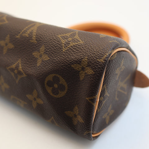 Pre-Owned #BPR05235 Louis Vuitton Monogram Mini Speedy Hand Bag Vintage M41534