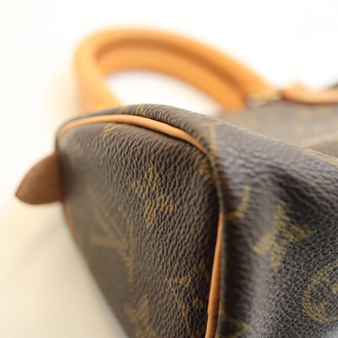 Pre-Owned #BPR05235 Louis Vuitton Monogram Mini Speedy Hand Bag Vintage M41534