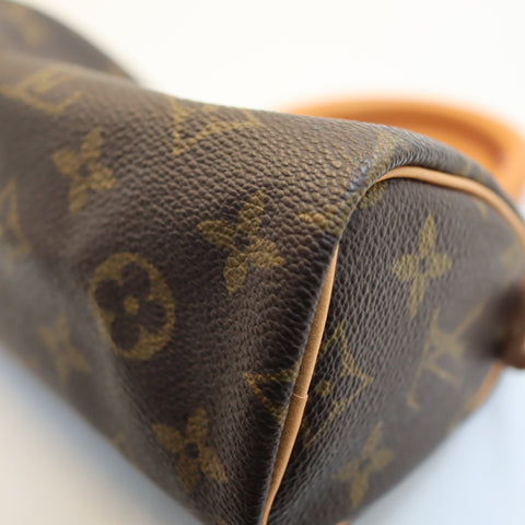 Pre-Owned #BPR05235 Louis Vuitton Monogram Mini Speedy Hand Bag Vintage M41534