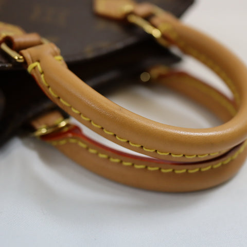 Pre-Owned #72802 Louis Vuitton Monogram Petit Sac Plat Hand shoulder crossbody bag M69442