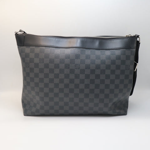 Pre-Owned #1816 Louis Vuitton Damier Graphite Mick MM NM Crossbody Bag N40004