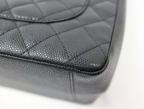 Pre-Owned #580501 CHANEL Matelasse GST Chain Tote Bag Caviar Skin Gold A50995